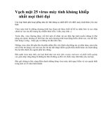 Vạch mặt 25 virus máy tính khủng khiếp nhất mọi thời đại