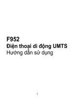 Điện thoại di động UMTS Hướng dẫn sử dụng