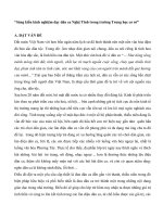 Sáng kiến kinh nghiệm dạy dân ca nghệ tĩnh trong trường trung học cơ sở