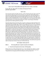 BÁO CÁO VỀ TÌNH HÌNH NHÂN QUYỀN Ở CÁC NƯỚC, NĂM 2010