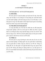 Tổng quát về kế toán quản trị