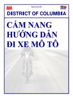 Cẩm nang hướng dẫn đi xe mô tô