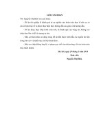 Đánh giá hiện trạng quản lý chất thải rắn sinh hoạt trên địa bàn huyện Giao Thủy, tỉnh Nam Định và đề xuất giải pháp công nghệ xử lý phù hợp