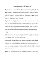 Nghị luận xã hội về đối nhân xử thế