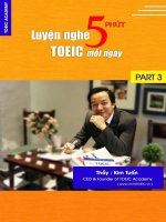 Sách 5 phút luyện nghe TOEIC mỗi ngày