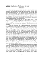 Thuyết minh về chiếc kính đeo mắt