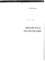Thoát Nước Và Xử Lý Nước Thải Công Nghiệp – Trần Hiếu Nhuệ