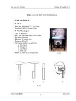 Gá Lắp Kết Cấu Tấm Phẳng