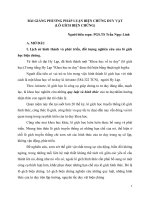 BÀI GIẢNG PHƯƠNG PHÁP LUẬN BIỆN CHỨNG DUY vật