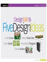 Design Talk 16 coin many outie accordion