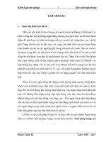 Giải pháp nâng cao hiệu quả huy động vốn tại ngân hàng Đầu tư và Phát triển Việt Nam- chi nhánh Quang Trung