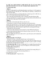 THỦ TỤC THẨM ĐỊNH VÀ PHÊ DUYỆT ĐỀ ÁN CẢI TẠO, PHỤC HỒI MÔI TRƢỜNG CỦA CÁC DỰ ÁN KHAI THÁC KHOÁNG SẢN