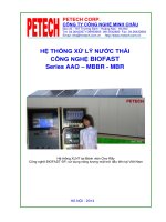 HỆ THỐNG SỬ LÍ NƯỚC THẢI BIOFAST