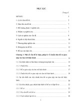 Nghiên cứu giải pháp chuẩn hóa hồ sơ giao nộp vào lưu trữ hiện hành ở cơ quan văn phòng trung ương đảng cộng sản việt nam 