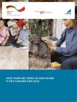 PHÁT TRIỂN HỆ THỐNG AN SINH XÃ HỘI Ở VIỆT NAM ĐẾN NĂM 2020