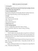 Giải pháp sử dụng đồ dùng trực quan để tổ chức tốt giờ vận động cơ bản cho trẻ 24 đến 36 tháng trong trường mầm non