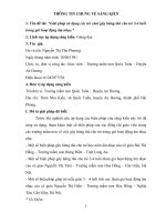 Giải pháp sử dụng các trò chơi gây hứng thú cho trẻ 3 đến 4 tuổi trong giờ hoạt động âm nhạc