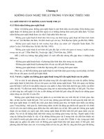 KHÔNG GIAN NGHỆ THUẬT TRONG VĂN HỌC THIẾU NHI