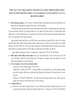 Thủ tục xác nhận đã hoàn thành các công trình, biện pháp BVMT phục vụ giai đoạn vận hành của dự án