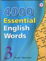 4000 english words volume 3