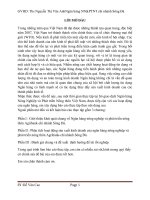 BÁO cáo THỰC tập tốt NGHIỆP NGÂN HÀNG NÔNG NGHIỆP và PHÁT TRIỂN NÔNG THÔN CHI NHÁNH SÔNG đà