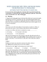 BÍ QUYẾT để làm NHANH môn TIẾNG ANH TRONG kì THI THPT QUỐC GIA