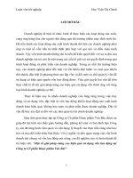 Một số giải pháp nâng cao hiệu quả sử dụng vốn lưu động tạiCông ty Cổ phần Dược phẩm Yên Bái