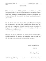 THỰC TRẠNG HOẠT ĐỘNG CTTC TẠI CÔNG TY CTTC NGÂN HÀNG SÀI GÒN THƯƠNG TÍN