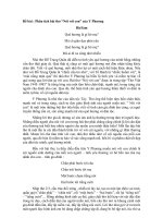 Phân tích bài thơ Nói với con của Y Phương