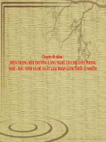 Thiết kế hệ thống xử lý nước thải bệnh viện Bạch Mai đạt tiêu chuẩn Việt Nam loại A