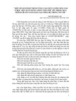 MỘT SỐ GIẢI PHÁP NHẰM NÂNG CAO CHẤT LƯỢNG ĐÀO TẠO Ở HỌC VIỆN NGÂN HÀNG -PHÂN VIỆN PHÚ YÊN TRONG QUÁ TRÌNH CHUYỂN SANG ĐÀO TẠO THEO HỆ THỐNG TÍN CHỈ