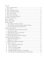 Tổng hợp bài tập nhóm môn quản trị nguồn nhân lực có đáp án