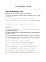 Các tình huống sư phạm và cách xử lý