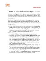 Dàn ý phân tích diễn biến tâm trạng nhân vật tràng trong tác phẩm vợ nhặt 