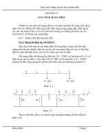 giáo trình mạng điện truyền tải và phân phối