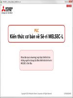 kiến THỨC CƠ BẢN VỀ plc mitsubishi SERI MELSEC- L