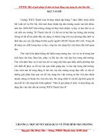 Một số giải pháp tổ chức và hoạt động xây dựng thư viện tiên tiến tại trường THCS thanh lâm b 