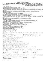 Giải đề thi thử lần 1 chuyên ĐHSP HN 2016 