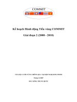 Kế hoạch Hành động Tiểu vùng COMMIT Giai đoạn 2 (2008 - 2010)