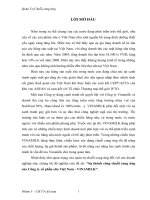 Tiểu luận quản trị chuỗi cung ứng sự thành công chuỗi cung ứng của công ty cổ phần sữa việt nam   VINAMILK 