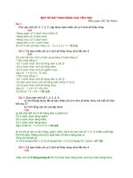 34 bài TOÁN NÂNG CAO TIỂU học