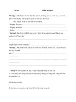 PHIẾU HỌC TẬP 1 LỚP 6 MÔN NGỮ VĂN