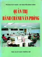 Quản trị hành chánh văn phòng đào duy huân