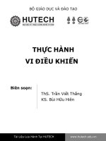 THỰC HÀNH VI ĐIỀU KHIỂN