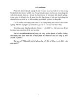 Tiểu luận Vai trò của phân tích kinh tế trong các công ty liên doanh cổ phần