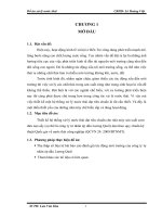 ĐỐ án thiết kế hệ thống xử lý nước thải nhà máy sản xuất dừa lương quới