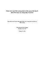 Phân tích Luật Môi trường Quốc tế liên quan đến Quyết định Phê duyệt xây dựng Đập Xayaburi
