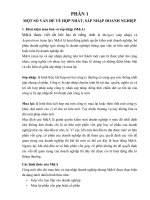 Tiểu luận môn định giá một số vấn đề về hợp nhất sáp nhập doanh nghiệp 