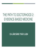 Ca lâm sàng thảo luận (bác sĩ  đào việt hằng) 