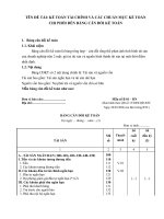 Kế toán tài chính và chuẩn mực kế toán chi phối đến báo cáo kết quả hoạt động sản xuất kinh doanh 